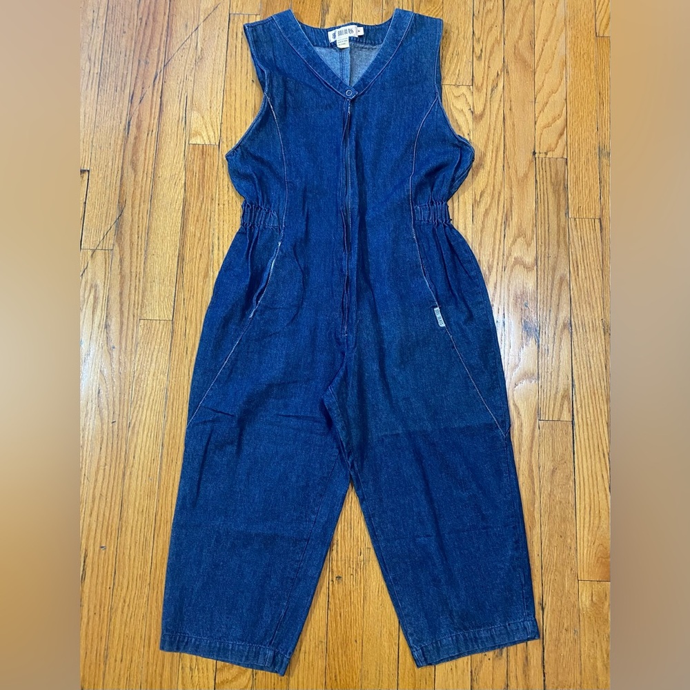 Vintage Bill Blass: Lightweight romper (capri)